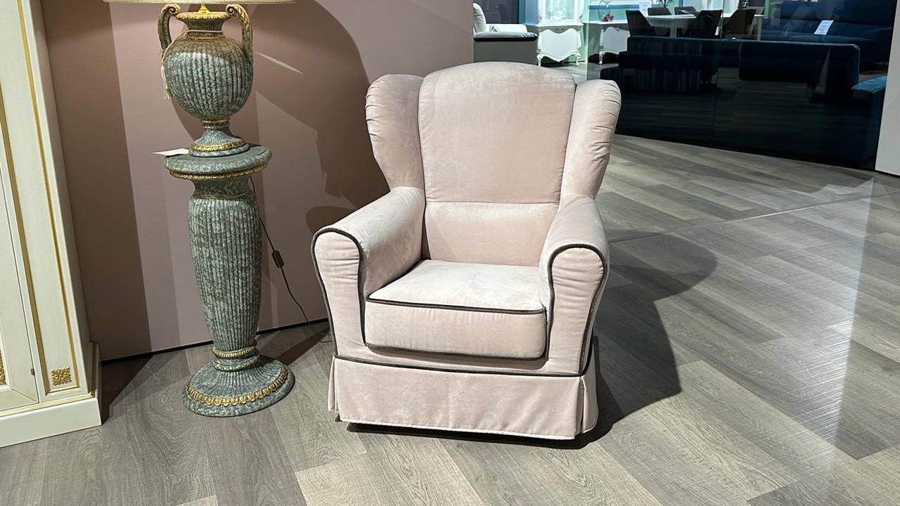 Poltrona Miss color cipria